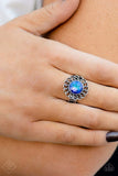 Paparazzi Ring - Round Table Runway - Blue