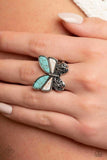 Paparazzi Ring - Wild Wings - Blue