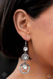 Paparazzi Earring - Enchanting Effulgence - White