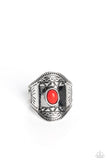 Paparazzi Ring - Panoramic Pyramids - Red