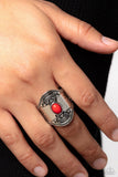 Paparazzi Ring - Panoramic Pyramids - Red