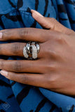 Paparazzi Ring - Alluring Ace - Black