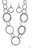 Paparazzi Necklace - Shimmering Symphony - Black