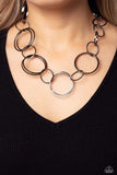 Paparazzi Necklace - Shimmering Symphony - Black