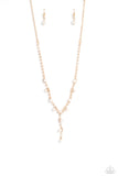 Paparazzi Necklace - Upper Class - Gold
