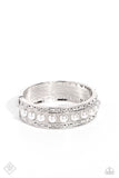 Paparazzi Bracelet - About A PEARL - White