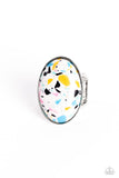 Paparazzi Ring - Terrazzo Tease - White