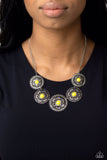 Paparazzi Necklace -  Chrysanthemum Craze - Yellow