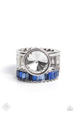 Paparazzi Ring - Balanced Bravura - Blue