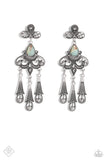 Paparazzi Earring - Revered Rustic - Blue