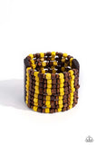 Paparazzi Bracelet - R and R - Yellow
