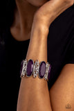 Paparazzi Bracelet - Saturated Sparkle - Purple
