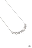 Paparazzi Necklace - Sparkly Suitor - White
