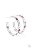 Paparazzi Earring - The Gem Fairy - Pink