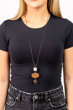 Paparazzi Necklace - Walk the TWINE - Brass