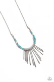 Paparazzi Necklace - CLAWS of Nature - Blue