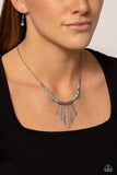 Paparazzi Necklace - CLAWS of Nature - Blue
