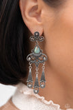 Paparazzi Earring - Revered Rustic - Blue