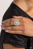 Paparazzi Ring - Gatsby Gait - White