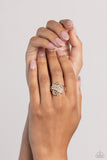 Paparazzi Ring - LEAF the Way - Gold