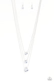 Paparazzi Necklace - Lustrous Layers - White