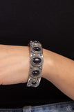 Paparazzi Bracelet - Mesa Mystery - Black