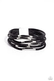Paparazzi Bracelet - Magnetic Personality - Black