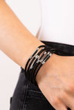 Paparazzi Bracelet - Magnetic Personality - Black