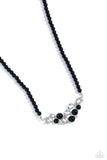 Paparazzi Necklace - Pampered Pearls - Black