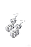 Paparazzi Earring - Gallery Gravitas - Silver