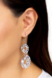 Paparazzi Earring - Gallery Gravitas - Silver