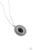 Paparazzi Necklace - Mesa Medallion - Black