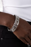 Paparazzi Bracelet - Wavy Whimsy - Silver