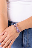 Paparazzi Bracelet - Handcrafted Headliner - Purple