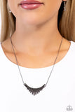 Paparazzi Necklace - Dramatic Diadem - Silver