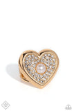 Paparazzi Ring - Heartfelt Heritage - Gold