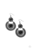 Paparazzi Earring - A Wild Bunch - Black