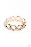 Paparazzi Bracelet - Chic Collection - Gold
