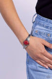 Paparazzi Bracelet - Over POP-ulated - Red