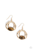 Paparazzi Earring - Terrestrial Retreat - Brown