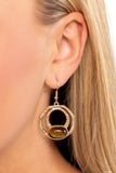 Paparazzi Earring - Terrestrial Retreat - Brown