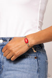 Paparazzi Bracelet - Desertscape Drive - Red