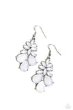 Paparazzi Earring - Fashionista Fiesta - White