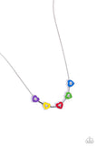 Paparazzi Necklace - ECLECTIC Heart - Multi