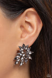 Paparazzi Earring - Fire Hazard - Silver