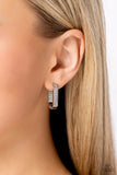 Parapazzi Earring - Sinuous Silhouettes - White