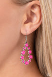 Paparazzi Earring - POP-ular Party - Pink