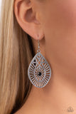 Paparazzi Earring - Modern Mural - Black