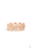 Paparazzi Bracelet - Portico Picnic - Rose Gold