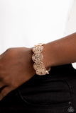 Paparazzi Bracelet - Portico Picnic - Rose Gold
